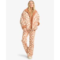 Cosmic Puffer Wendbare Daunenjacke für Frauen Sunburnt