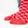 Striped combed cotton socks