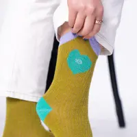 Socken mit Herz aus Baumwolle für Frauen