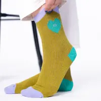 Socken mit Herz aus Baumwolle für Frauen