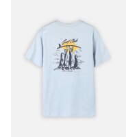 Surficate T-Shirt Light Blue