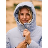 Test of Time Lange Steppjacke für Frauen