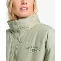 Magic Puffer Daunenjacke mit Kapuze für Frauen Seagrass