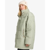 Magic Puffer Daunenjacke mit Kapuze für Frauen Seagrass