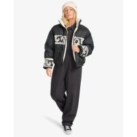 Cozy Puffer Kurze Pufferjacke für Frauen Black Pebble