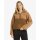 Horizon Mock Neck Teddyfleece mit Halfzip Truffle