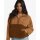 Horizon Mock Neck Teddyfleece mit Halfzip Truffle