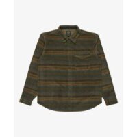 FURNACE FLANNEL, Flanellhemd für Männer CHOCOLATE