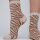 Glitzer Socken Grey