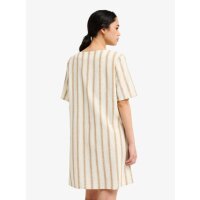 Garrison kurzes Kleid für Frauen bone white lomas stripe