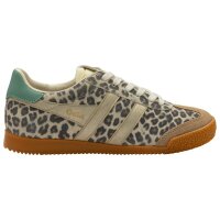 Snow Leopard/Light Caramel/Gold/Green Mist
