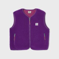 Sherpa Weste für Frauen L Violet