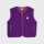 Sherpa Weste für Frauen L Violet