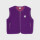Sherpa Weste für Frauen M Violet