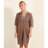 June Tek Shortsleeve Knitted Dress