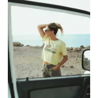 Vacation Crop Top für Frauen