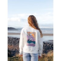 Solace Cropped Crew for Woman White