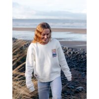 Solace Cropped Crew for Woman White