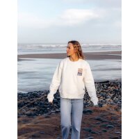 Solace Cropped Crew for Woman White