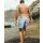 Tropics Lavender Beachshort für Männer