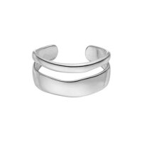 Twin Tides Ring Silber / Adjustable