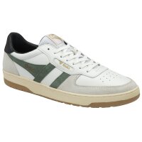 Gola Classics Mens Hawk Trainers White/Sage/Black