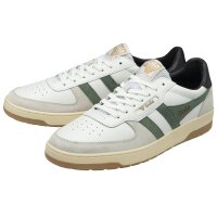 Gola Classics Mens Hawk Trainers White/Sage/Black