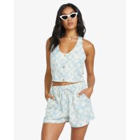 Go West Kurzes Top für Frauen Powder Blue